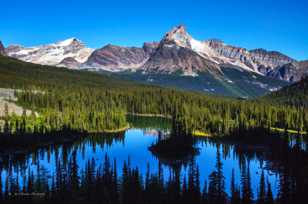 Mary Lake and Cathedral Mountain-4419